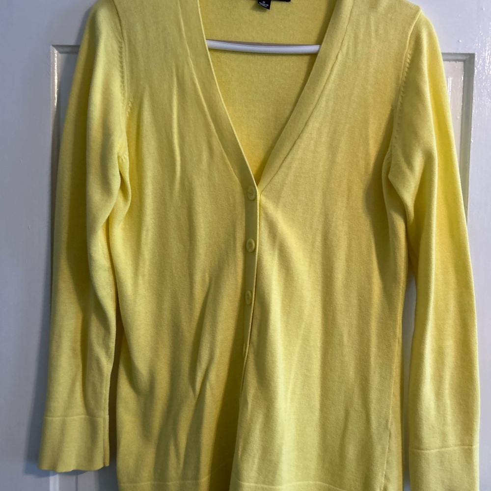 Coldwater Creek Lemon Cardigan